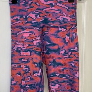 Lululemon Wunder Train High-Rise Short 8" Chroma Clash Multi, Sz 2